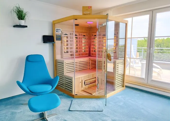 Seeblickapartment Fuer Bis Zu 12, Nuernberg & Schwabach In 30-35 Minuten Zu Erreichen, Sauna, Arbeitsplatz, Dachterrasse & Grill